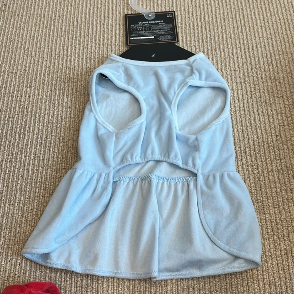 NEW Juicy Couture dog velvor dress